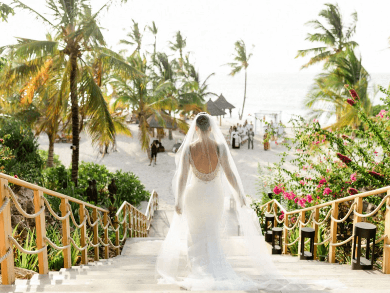 Весілля на острові Занзібар | Тропічна церемонія, в стилі бохо